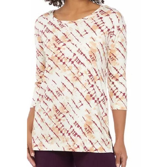 Wonderly Studio Women's 3/4 Sleeve Yummy Top MEDIUM (202) - Picture 4 of 6